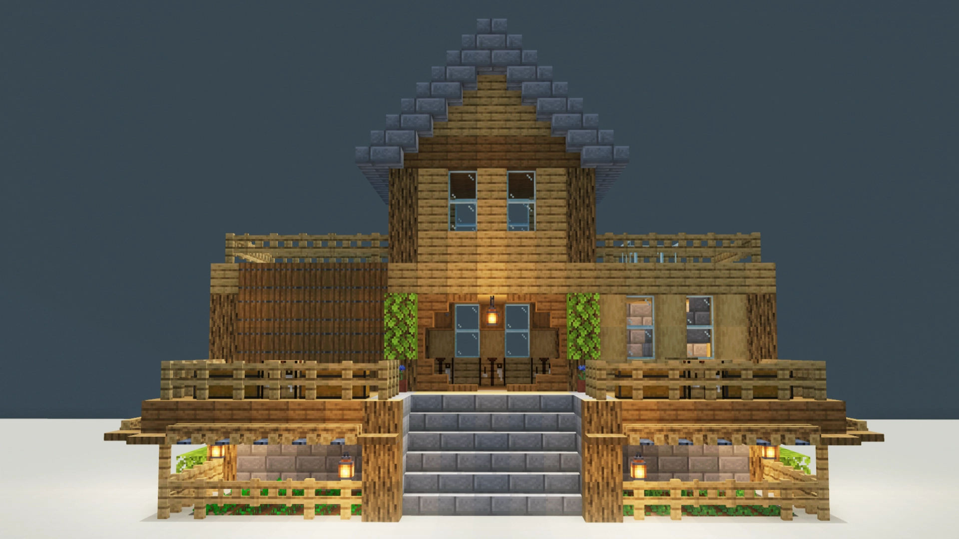 Simple Wooden House – key image
